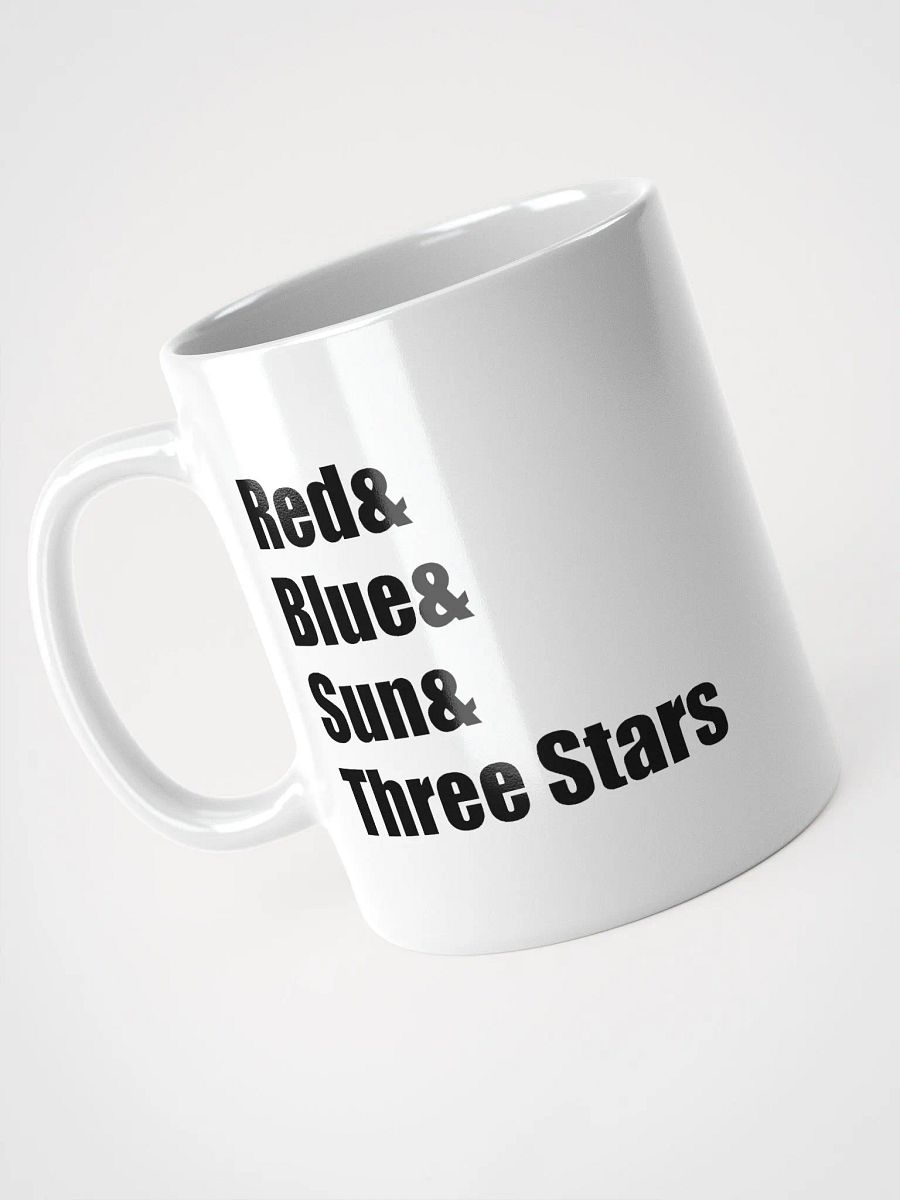 Red & Blue & Sun & Three Stars Mugs product image (7)