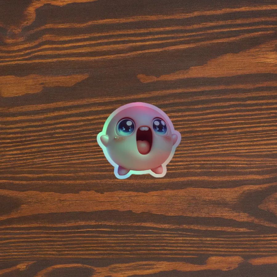 Cute Freak Holo Sticker! product image (5)