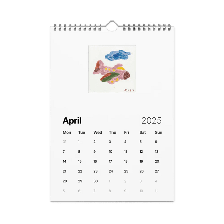 Kid Airplane (Wall Calendar 2025) product image (1)