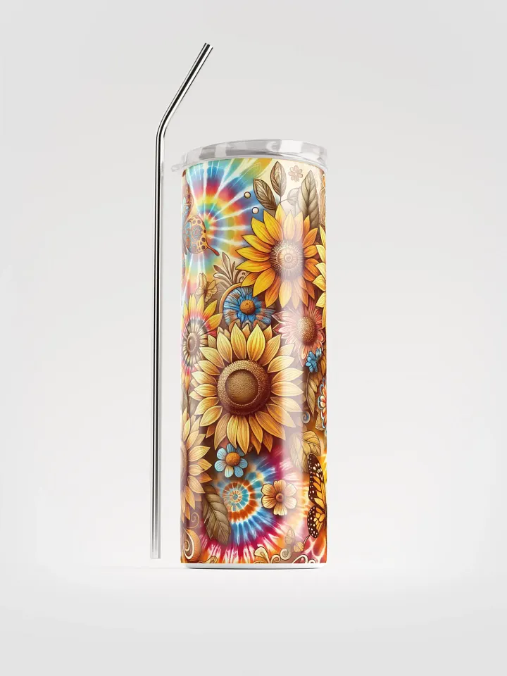 Sunflower Serenity Stainless Steel Tumbler product image (2)