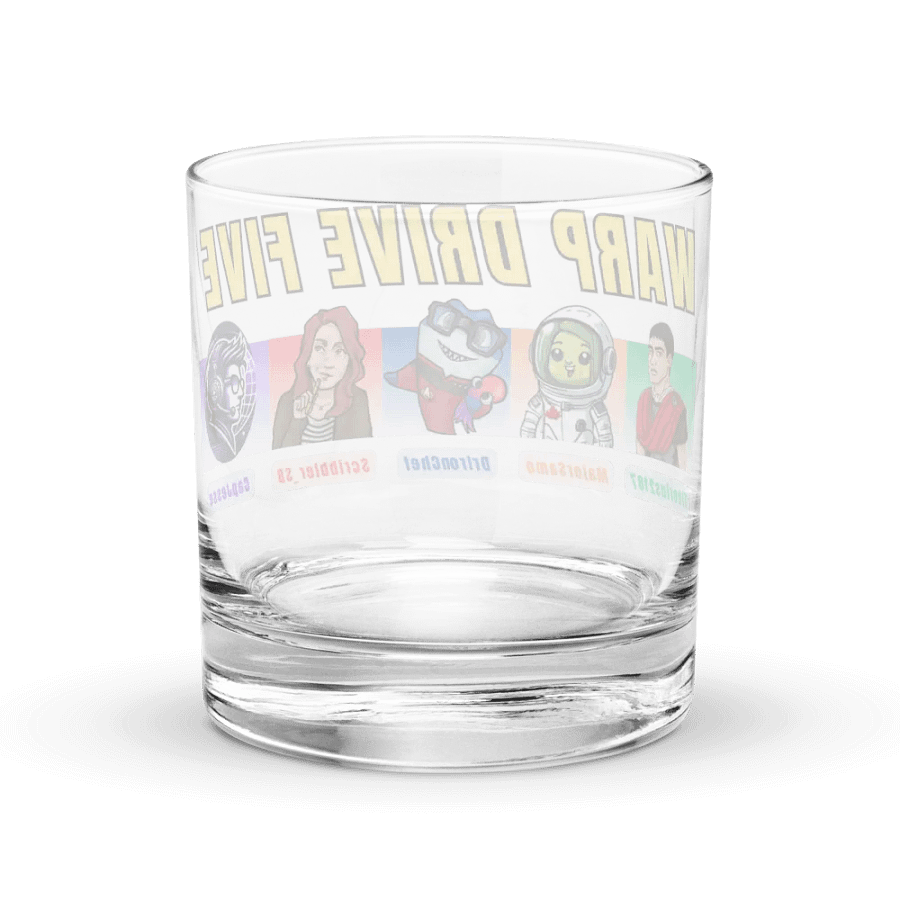 Warp Drive Five Rock Glass product image (4)