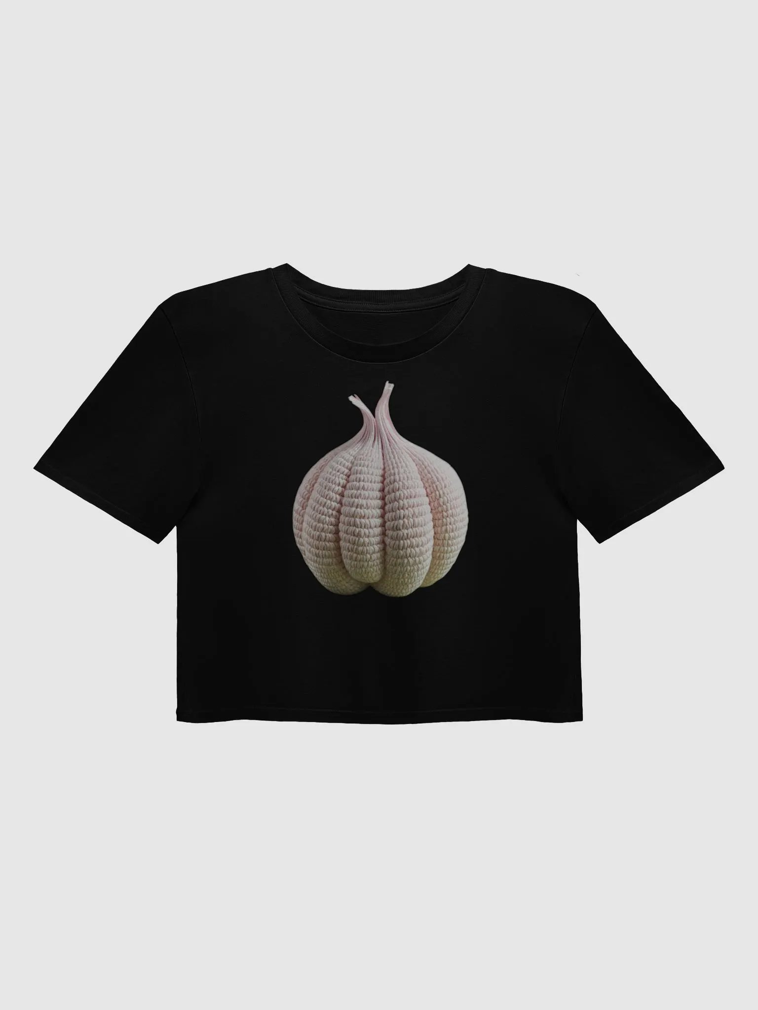 CozyAvocado Women's Premium Garlic Crop Top #4 product image (1)