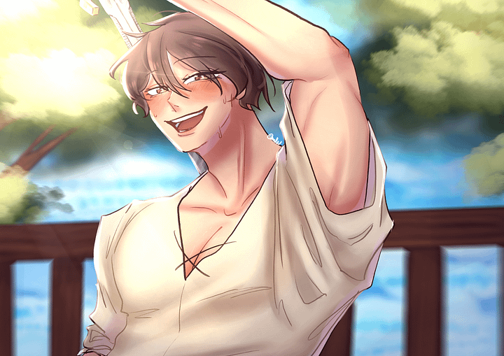Ellion Training Scene - Signed Print product image (1)
