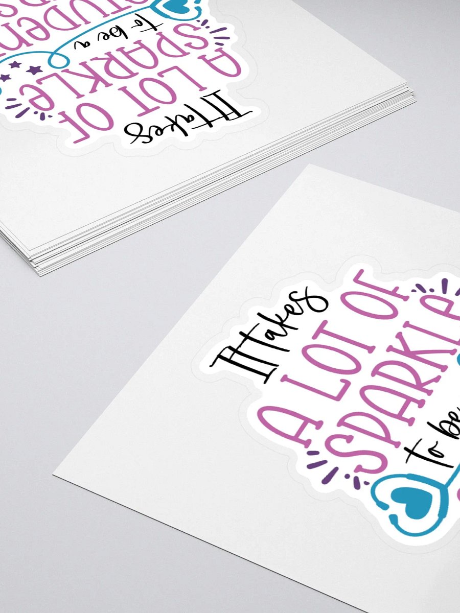 Sparkle Student Nurse Sticker product image (10)