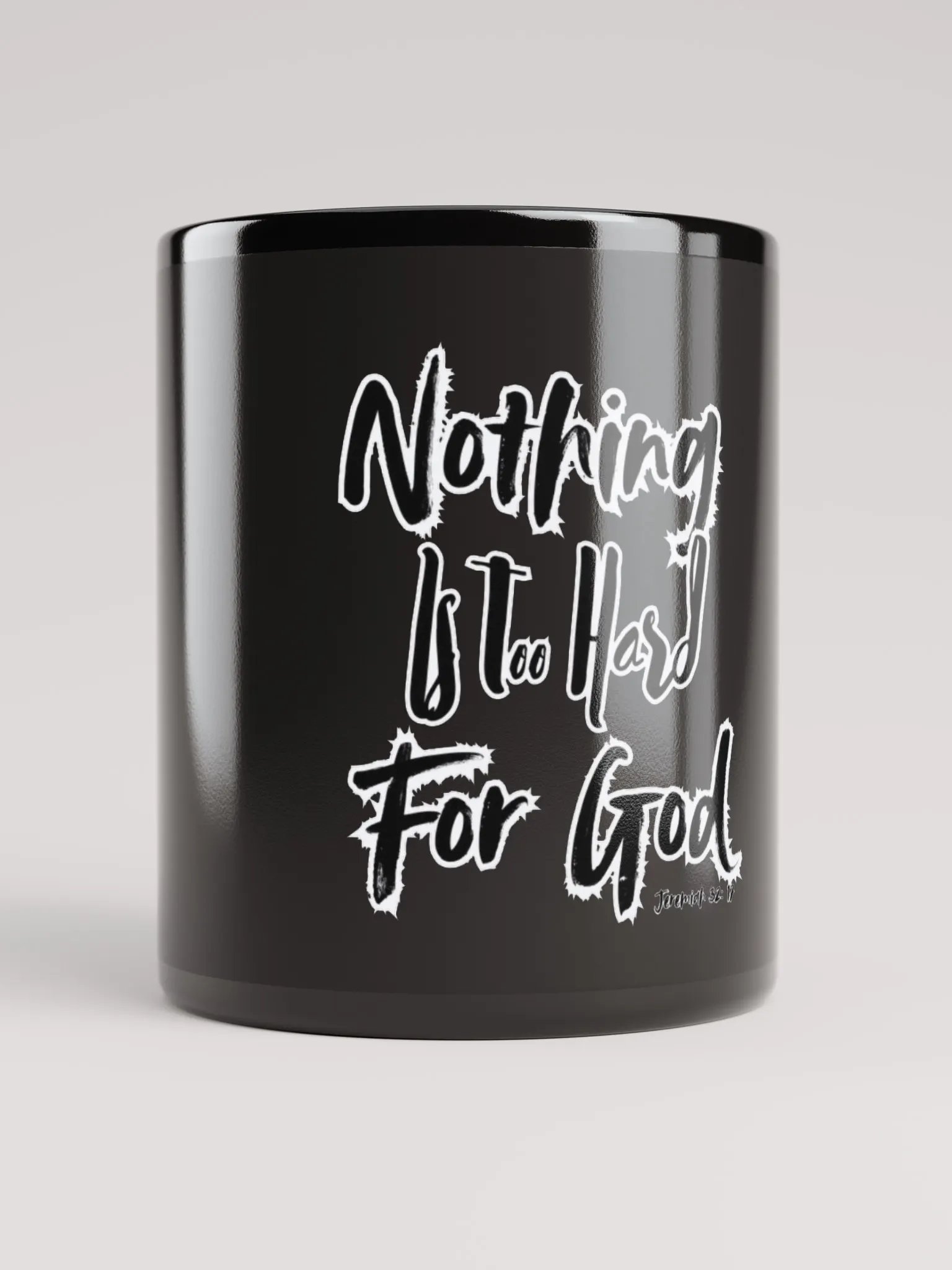 Nothing too Hard for God Mug product image (1)