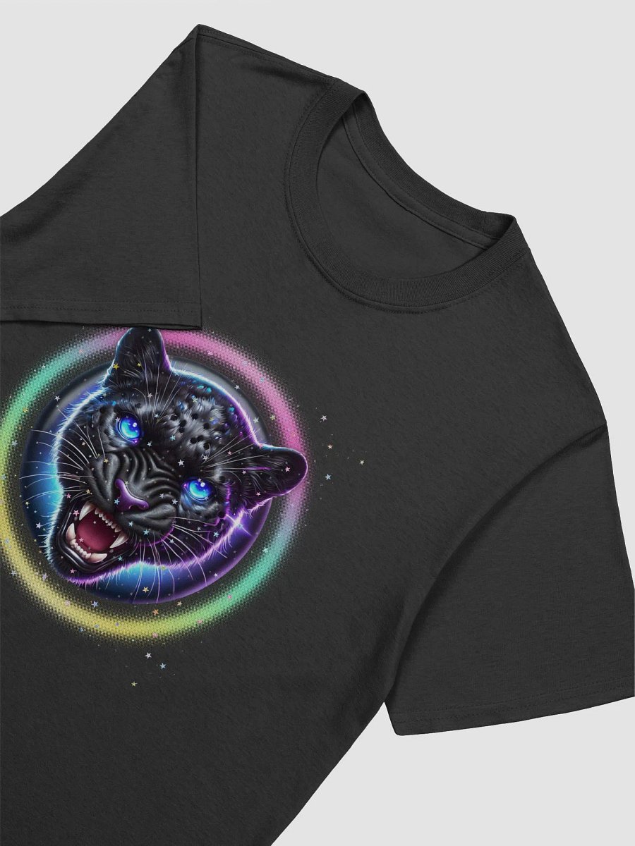 Magic stars Black jaguar Badge (Unisex Black T-Shirt) product image (3)