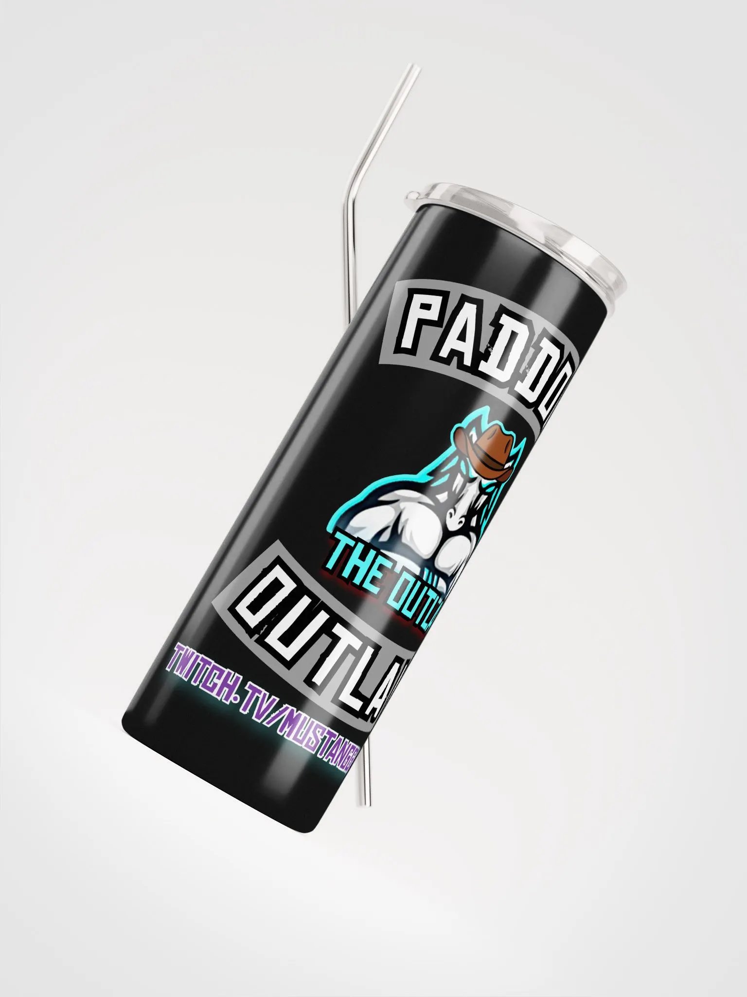Outlaw Metal Drinks Tumbler & Straw product image (4)