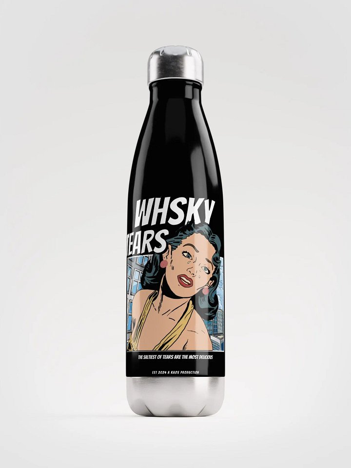 Whisky Tears Stainless Steel Water Bottle product image (1)