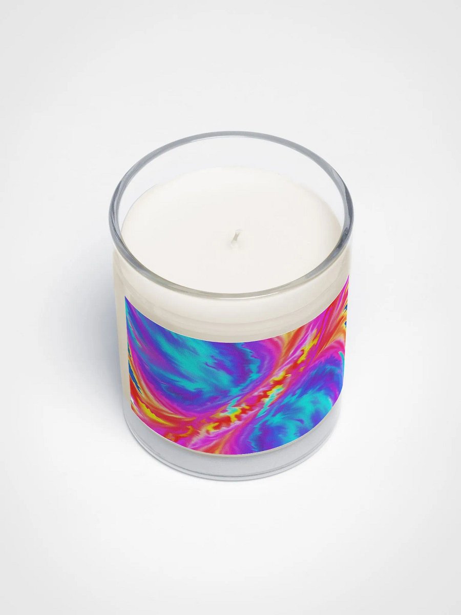 Marbled Rainbow Swirl I Soy Wax Candle product image (3)