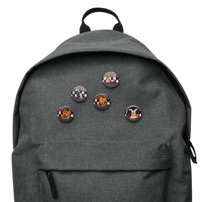 Springy Twitch Pins + 2 Bonus pins (Set 3)
