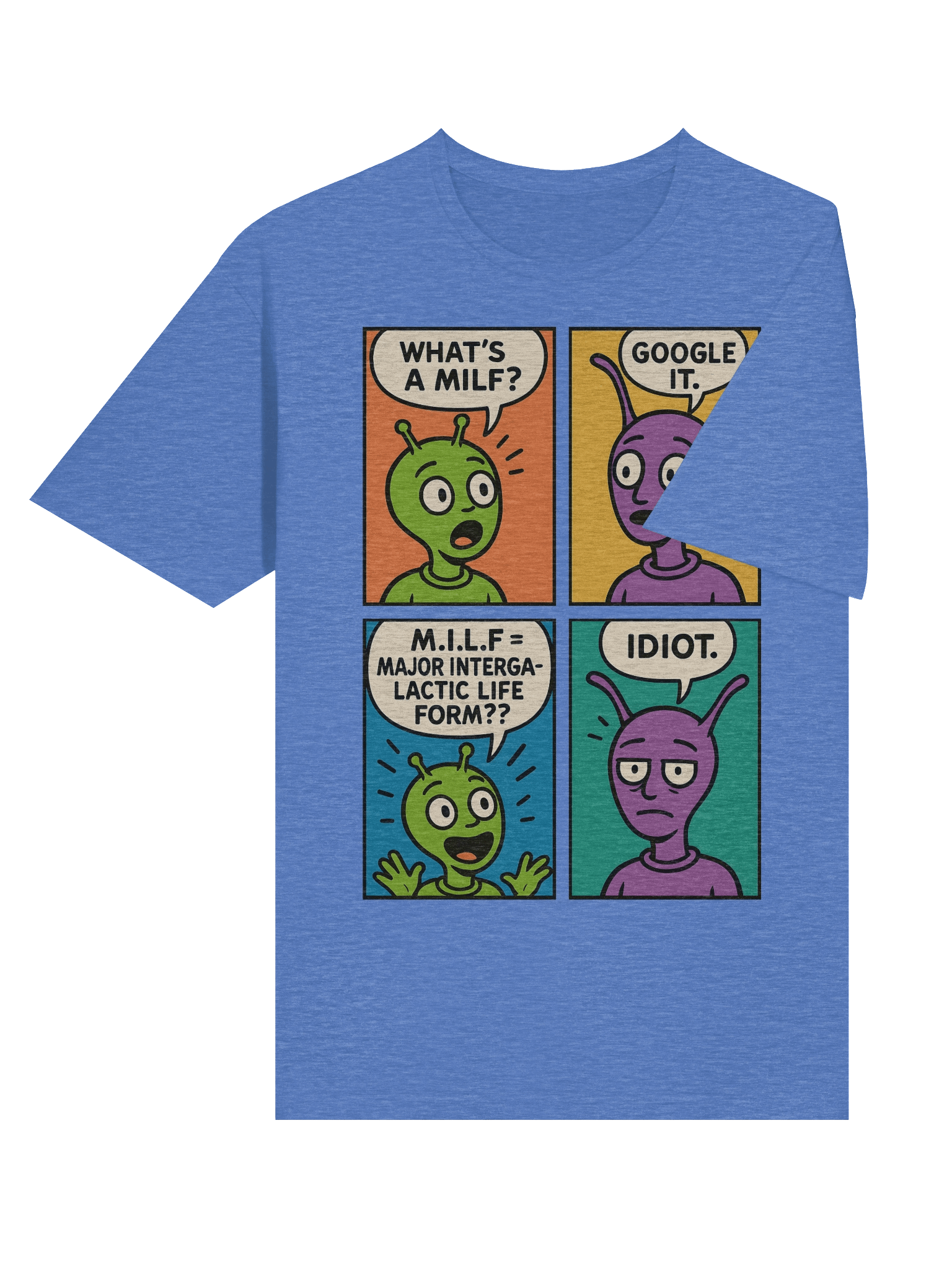 curious extraterrestrial - Funny humor tee product image (41)