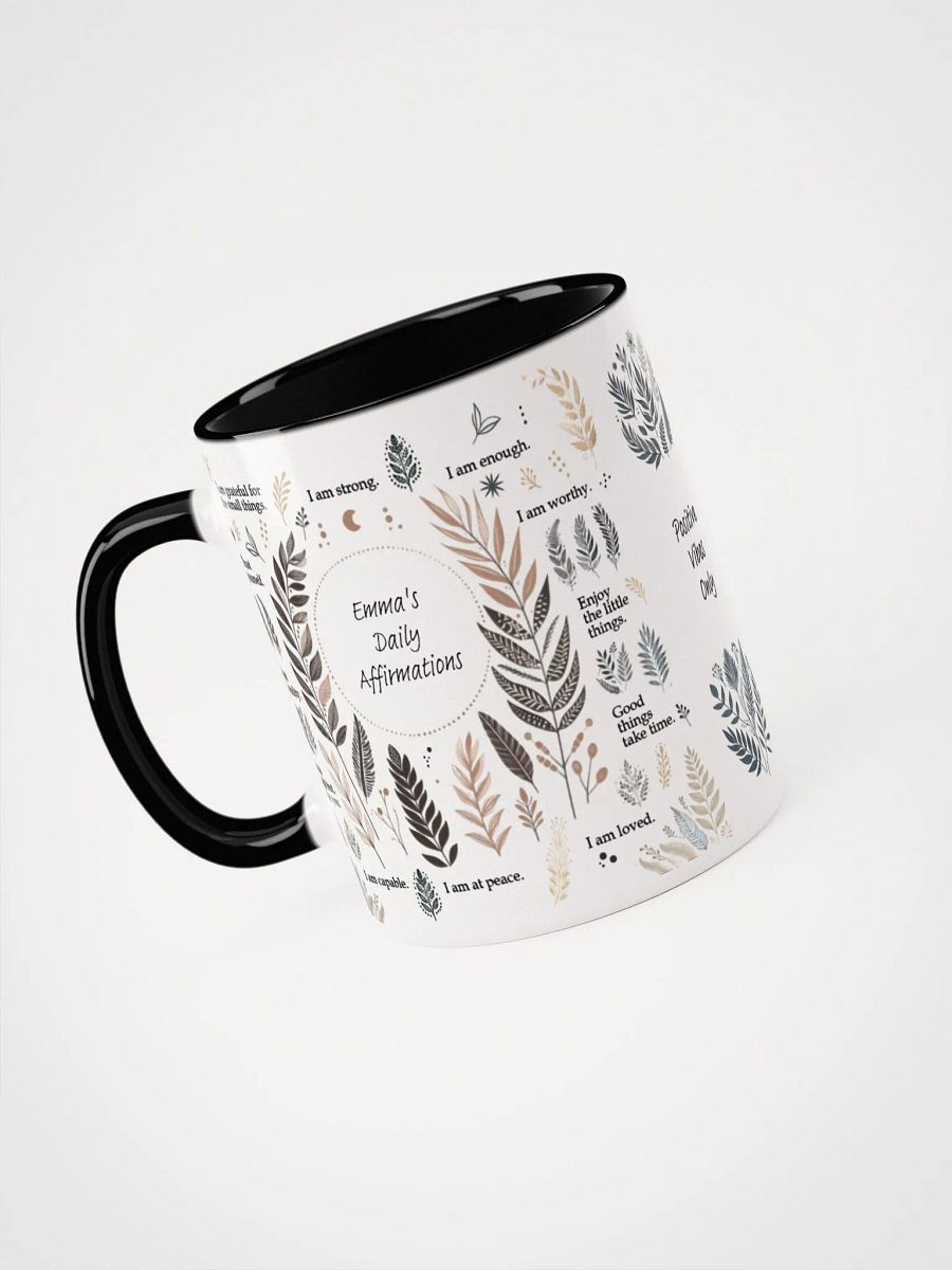 Personalized Daily Affirmations Coloured Mug product image (3)