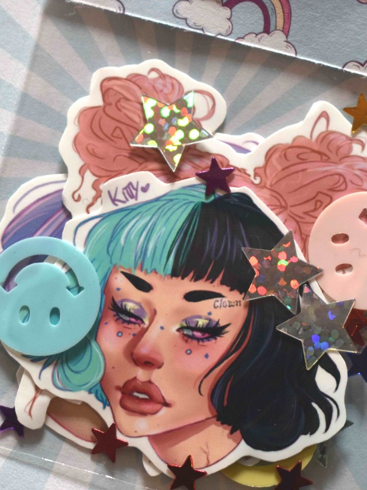 Clown Girls | Vinyl Sticker Pack product image (1)