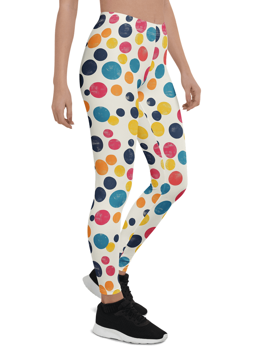 Polka Dot Illusion Vintage Retro Leggings product image (5)