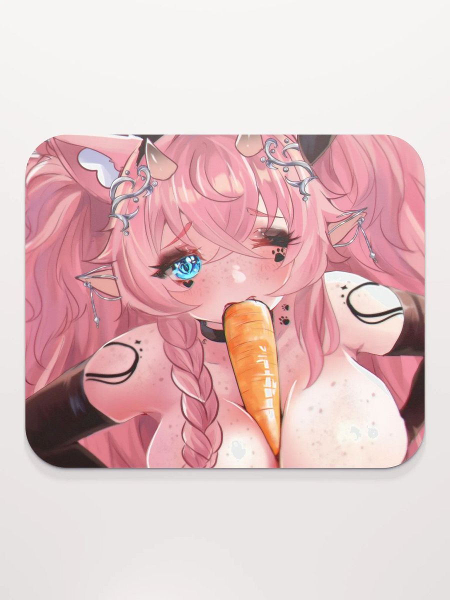 Bunny Bite🐇 (Classic MousePad) product image (2)