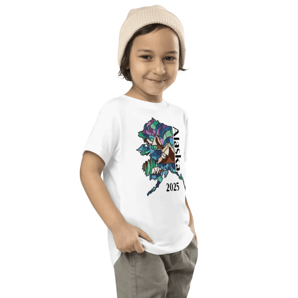Great Alaskan Family Adventure: Stained Glass Toddler Matching Tees product image (38)