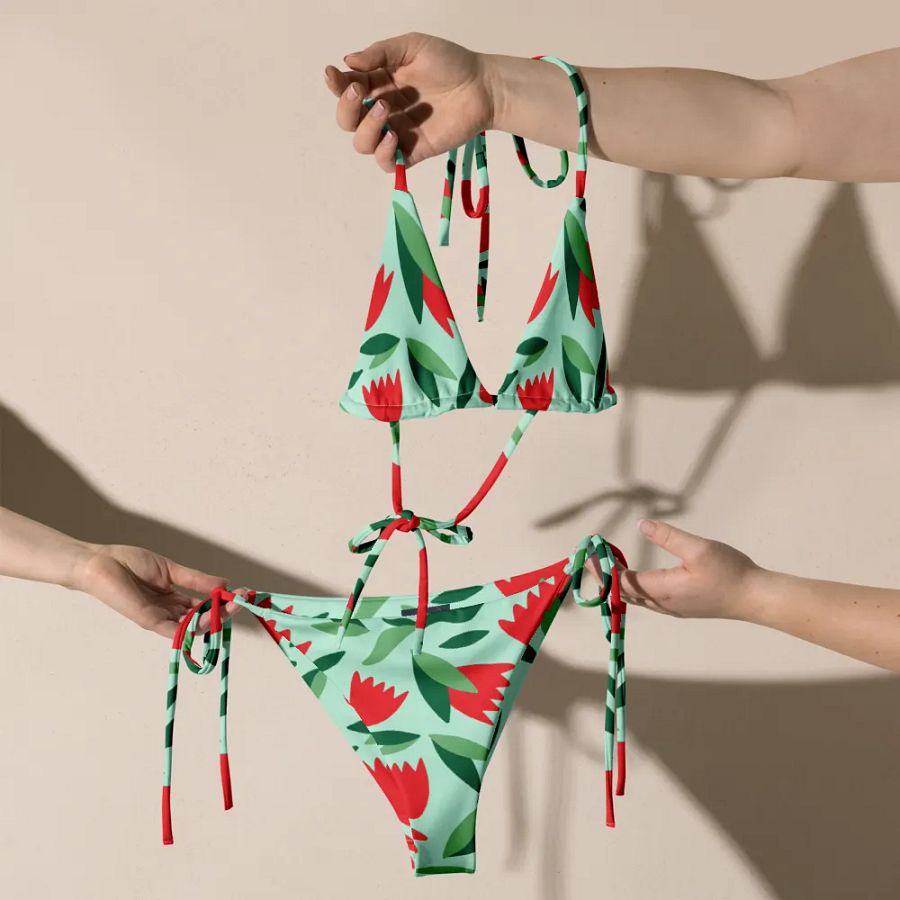 Blossom Breeze Recycled Bikini Set product image (9)