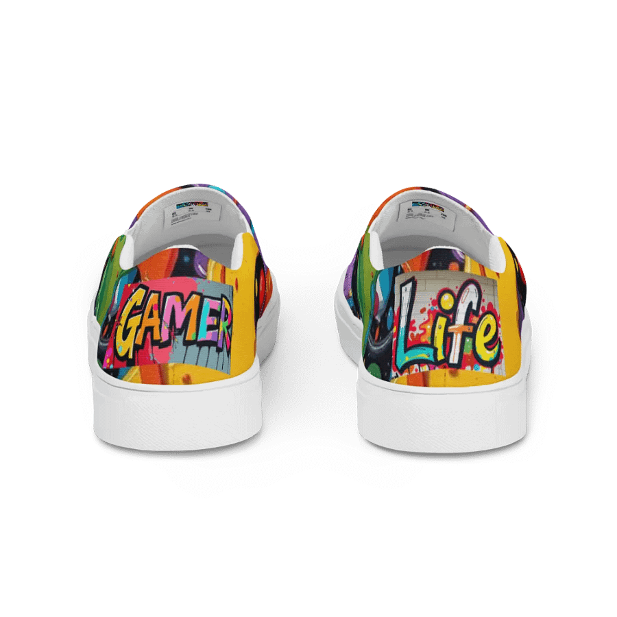 Gamer's Graffiti Splash Women's Shoes product image (4)