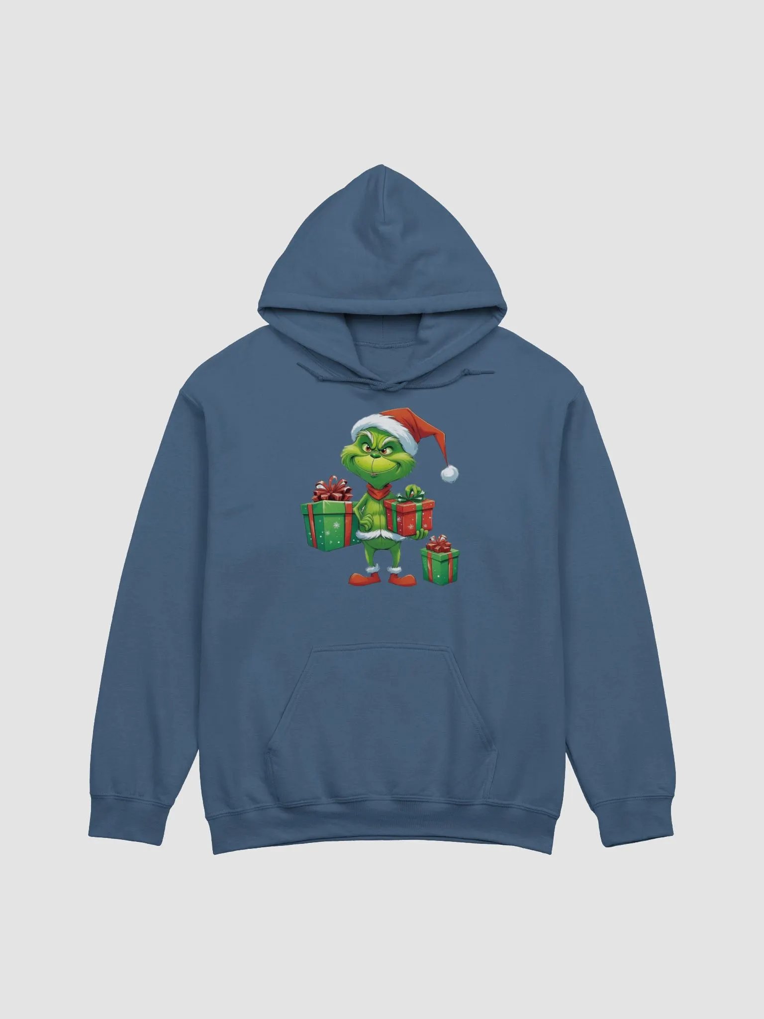 Santa's Mischief Grinch Gildan Hoodie product image (1)
