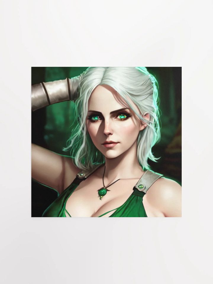 Confident Emerald Poster product image (3)