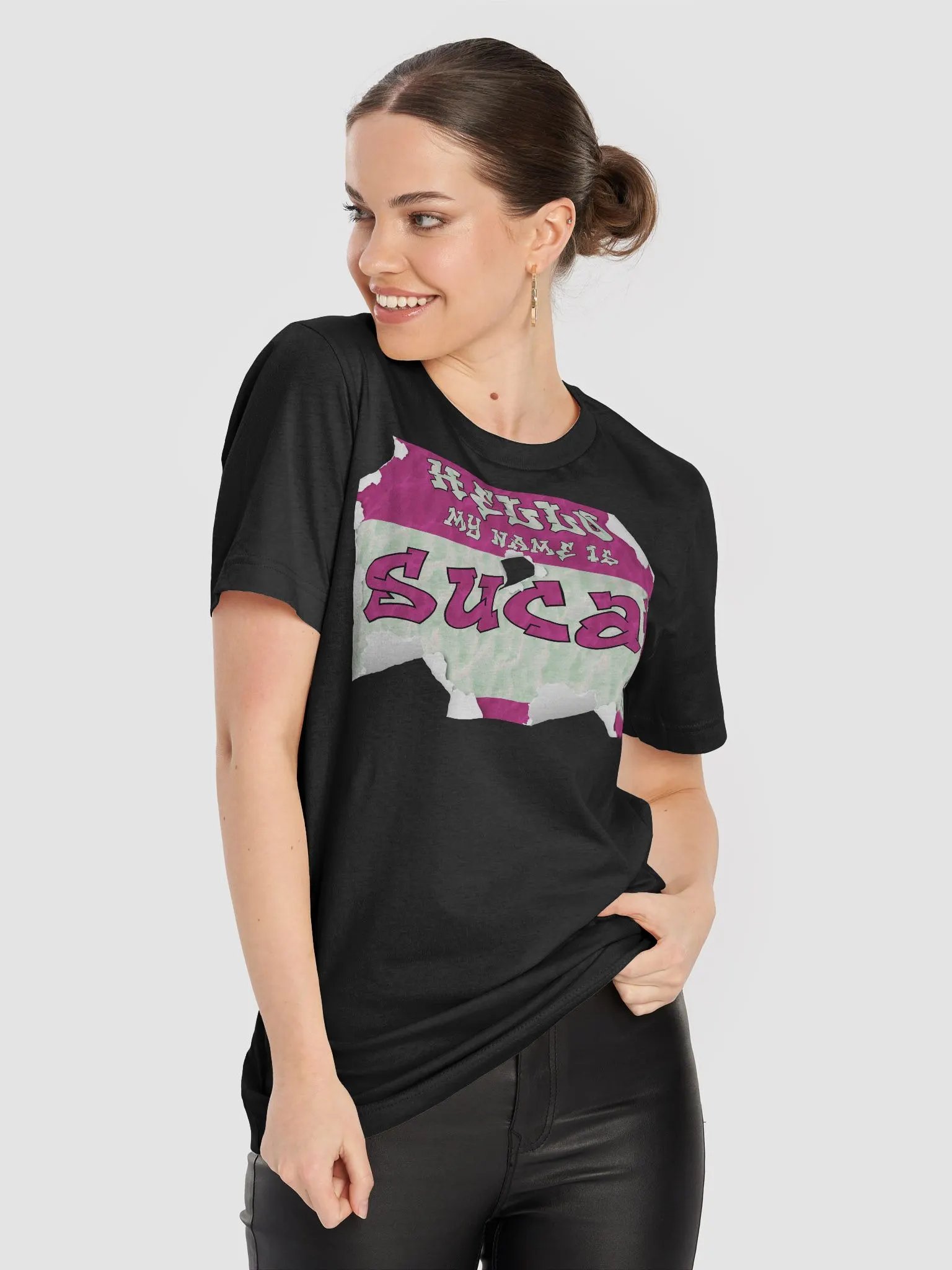 Graffiti Name Tag T-Shirt product image (8)