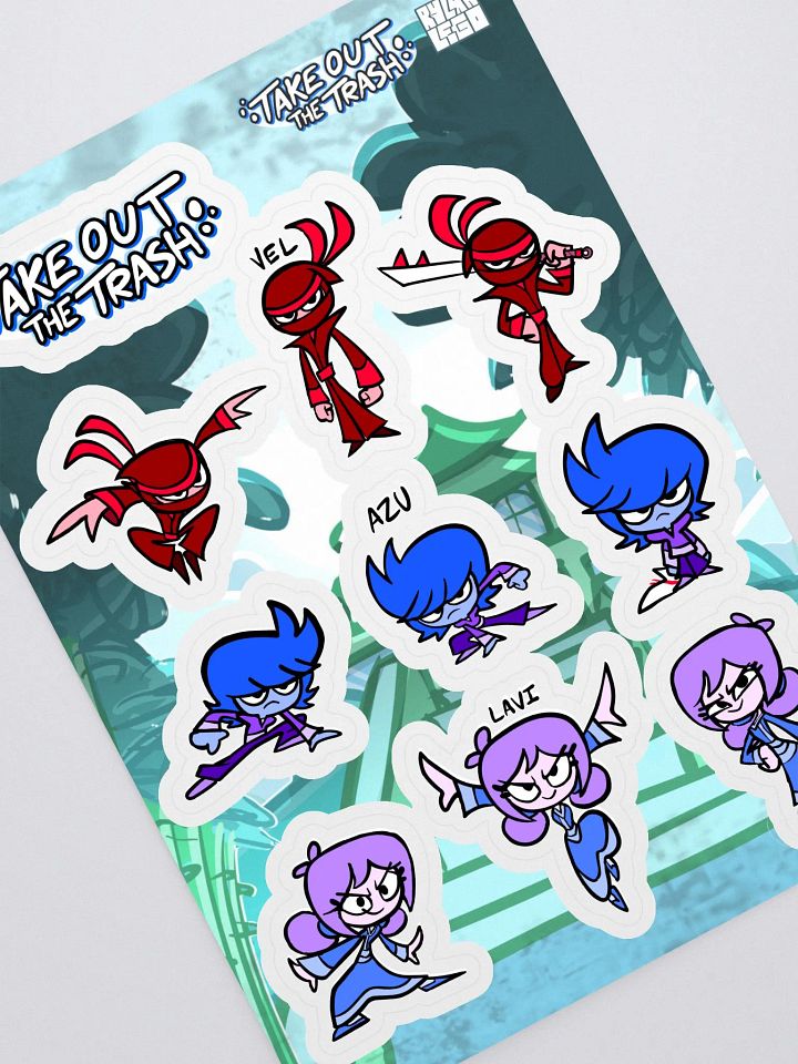 Take Out The Trash Sticker Sheet product image (1)