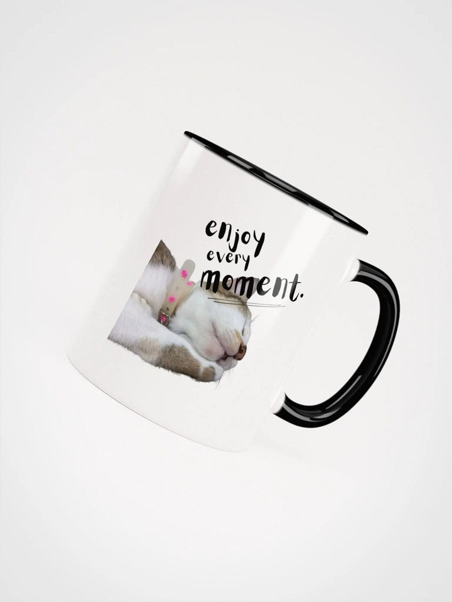 Enjoy Every Moment glossy mug with color product image (53)