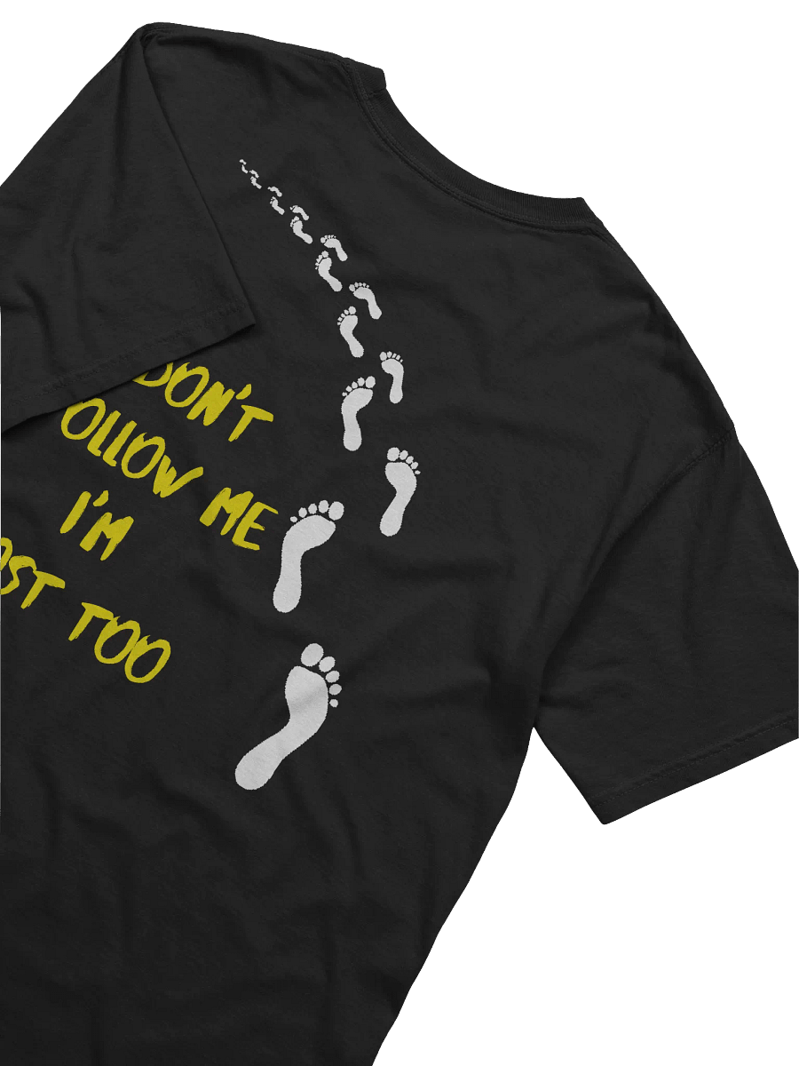 Flowing Pixel Black T-Shirt product image (4)