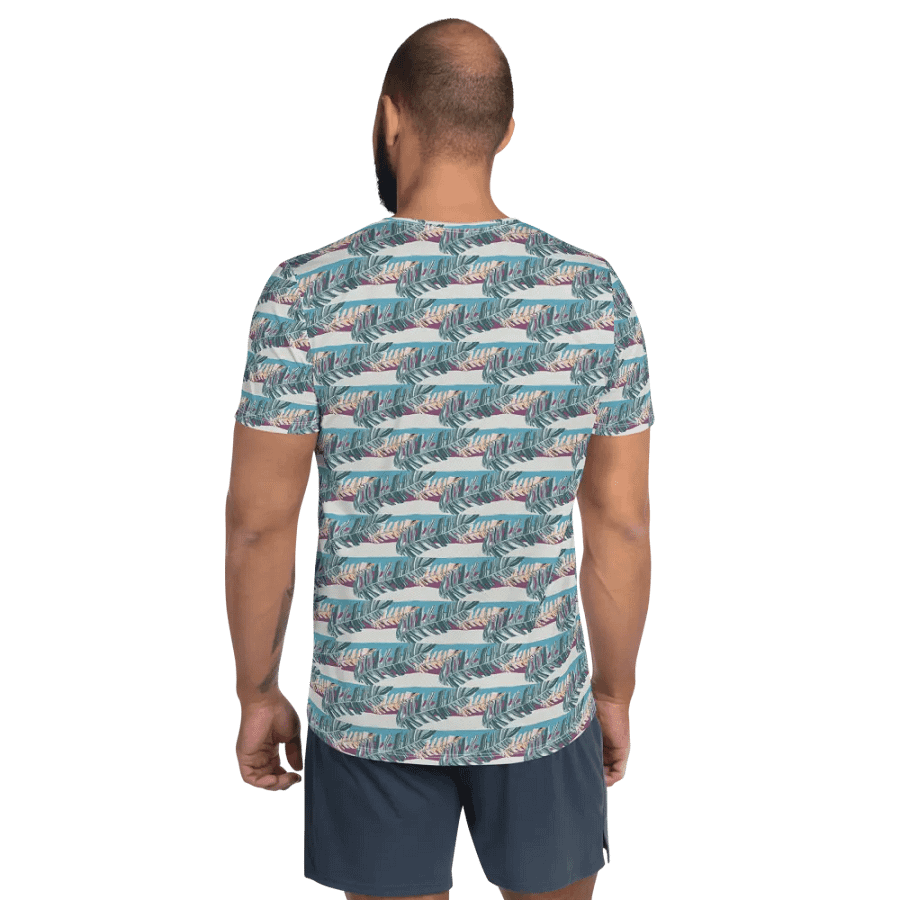 Tropical Stripes | Men´s Athletic T-Shirt product image (2)