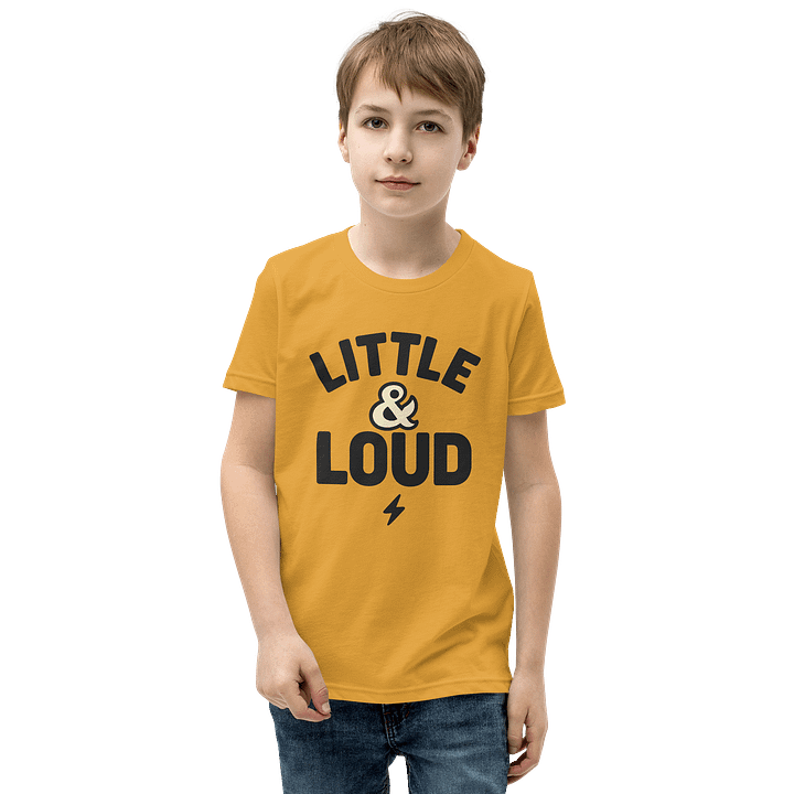 LITTLE & LOUD Toddler Tee – IT’S A PROBLEM! Edition product image (7)