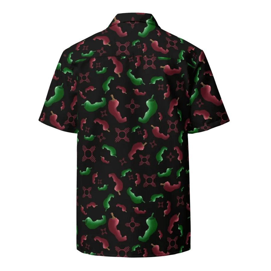 New Mexico Red & Green chile Zia Hawaiian Shirt product image (3)