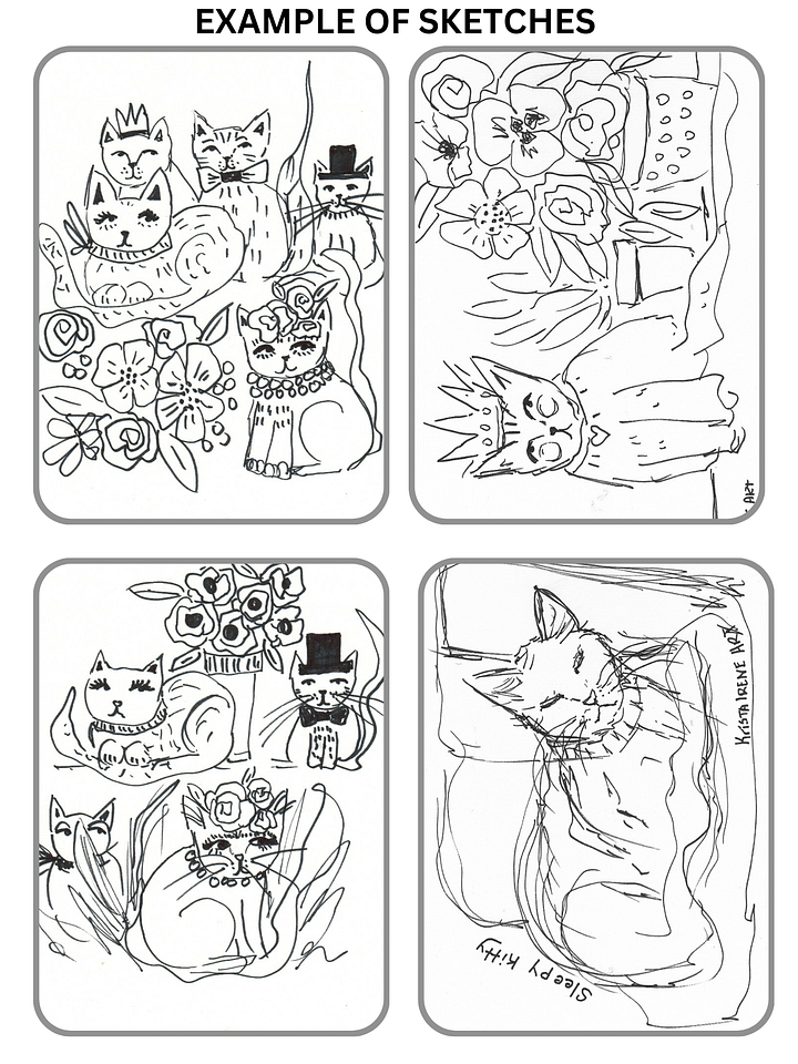 Cat Drawings & Cat Painting - (Downloadable/Printable eBooklet) product image (2)