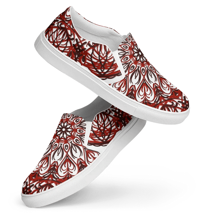 Floral Symmetry Slip-Ons product image (2)