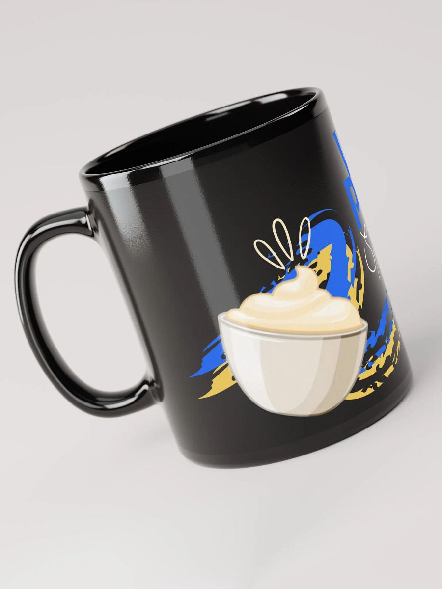 Vanilla Pudding Mug (Black) product image (5)