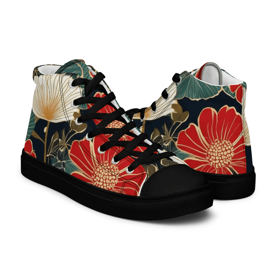 Botanical Blossom High Tops For Women product image (11)
