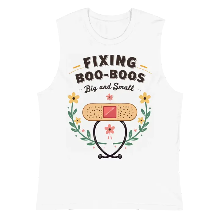 Boo-Boo Fixer Muscle Tank product image (2)