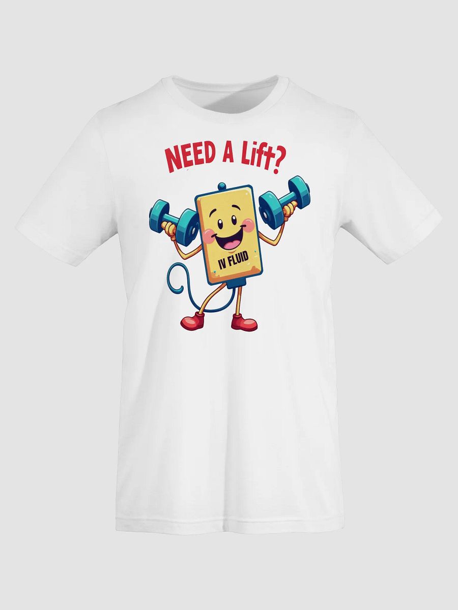 Get a Lift IV Dumbbell Cartoon T-Shirt product image (71)