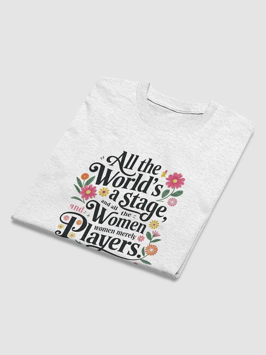 Floral Shakespeare Quote T-Shirt product image (37)