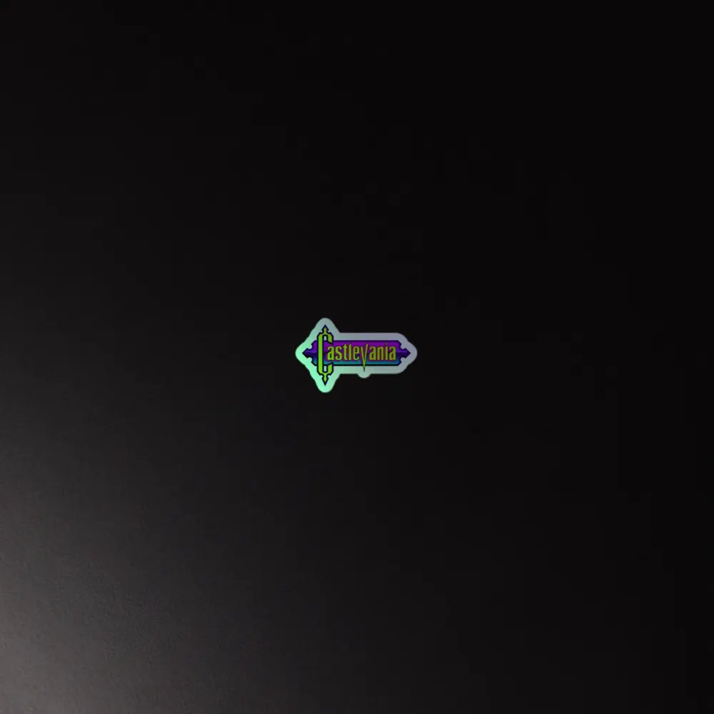 Castlevania Emblem Tribute Holofoil Sticker product image (4)