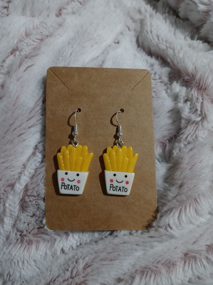 Boss momma french fry earrings product image (1)