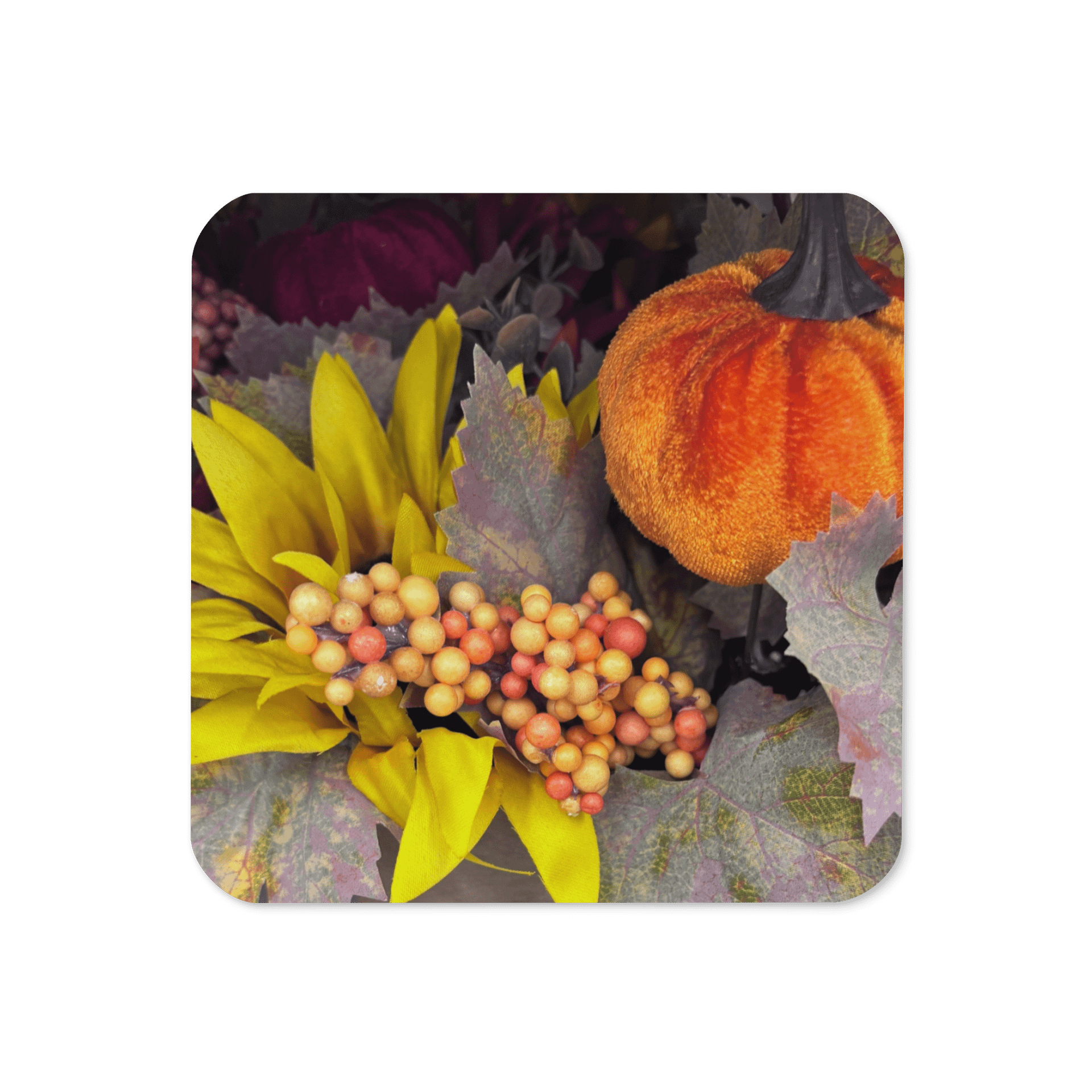 Autumn Elegance Cork Coaster Set product image (1)
