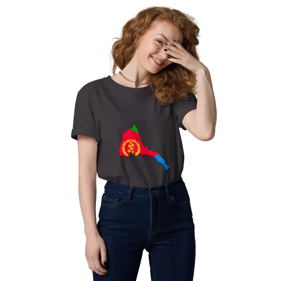 Eritrea Emblematic Map Organic Tee product image (141)