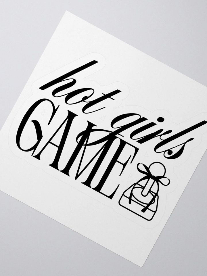 Hot Girls Game Sticker product image (4)