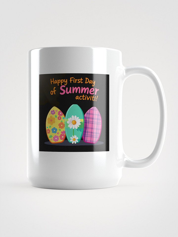Happy Summer White Glossy Mug product image (1)