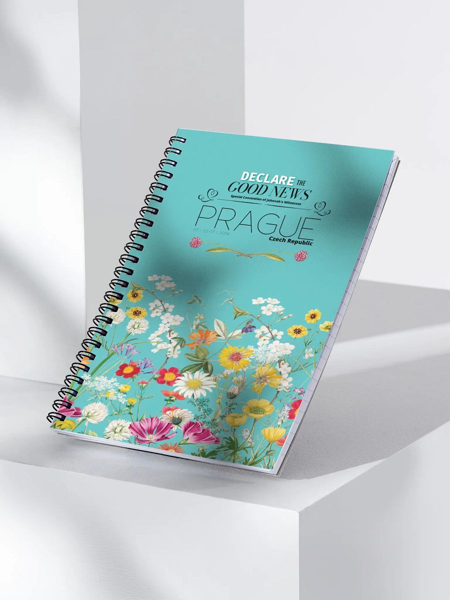 'Declare the Good News' 2024 Special Convention of Jehovah's Witnesses: Prague Czech Republic Spiral Notebook product image (3)