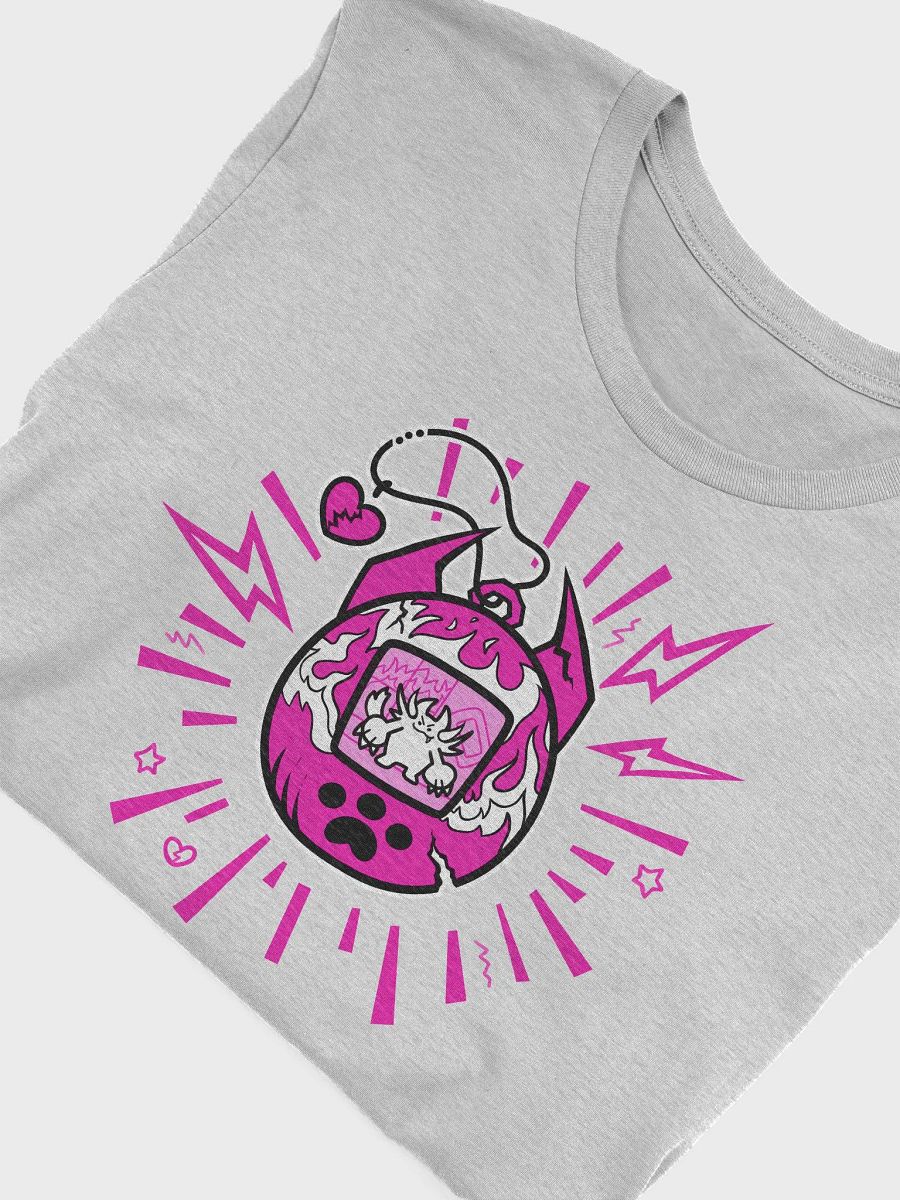 Heartbreaker Virtual Meow // T-Shirt - Hot Pink - Light Mode product image (5)
