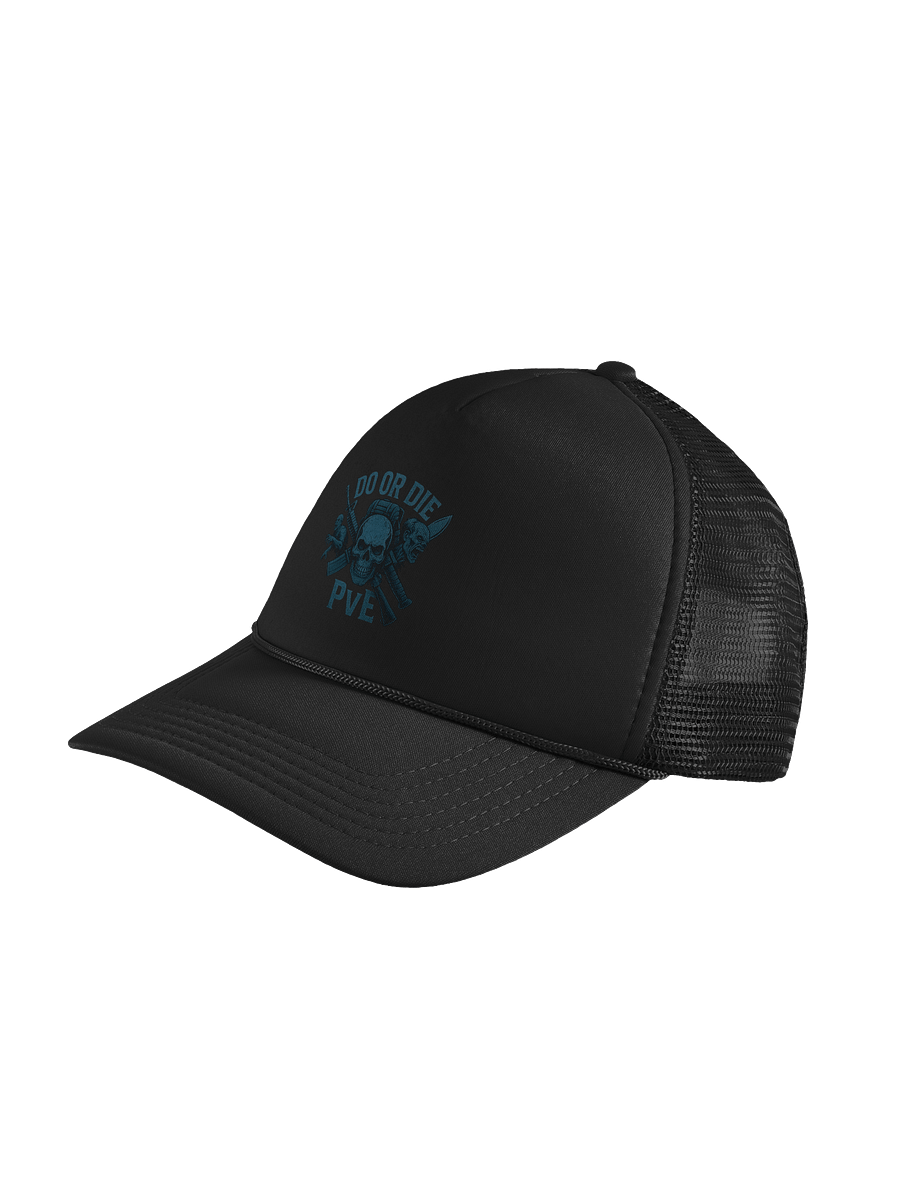 Do or Die PvE Skull Trucker Hat product image (7)
