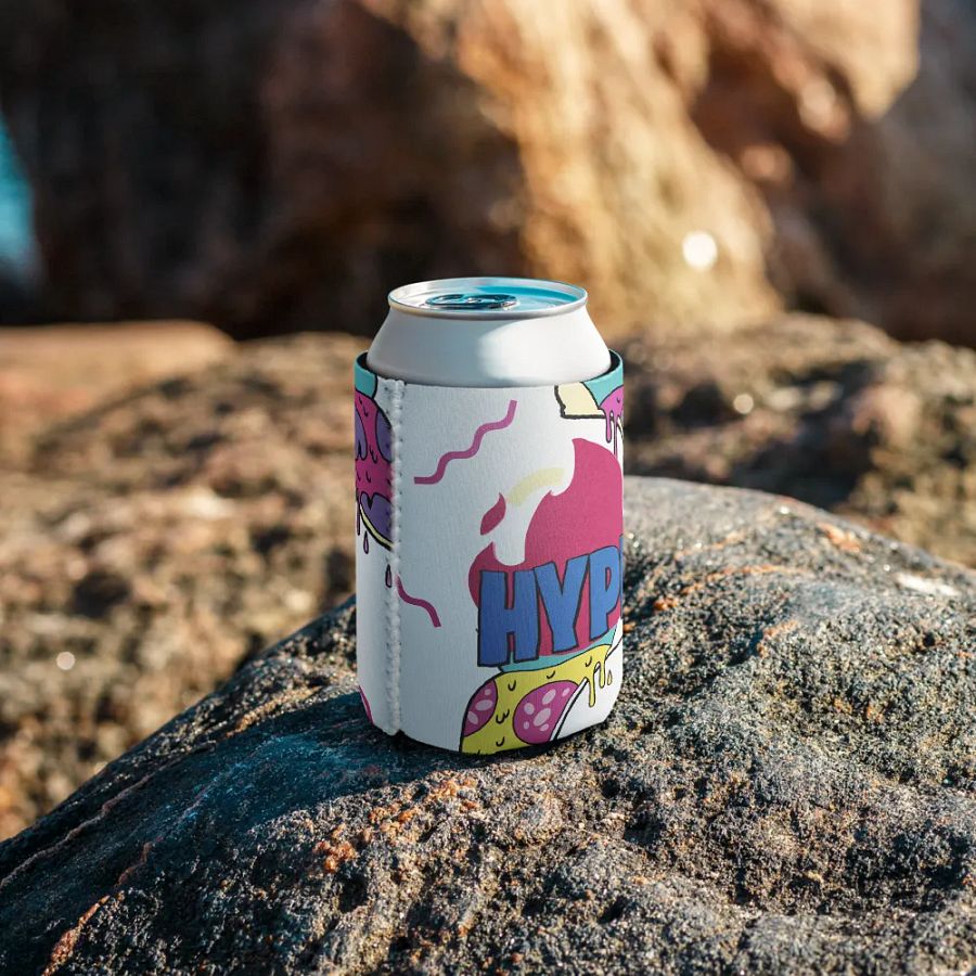 Pixel Pizza Coozie Can Cooler product image (8)