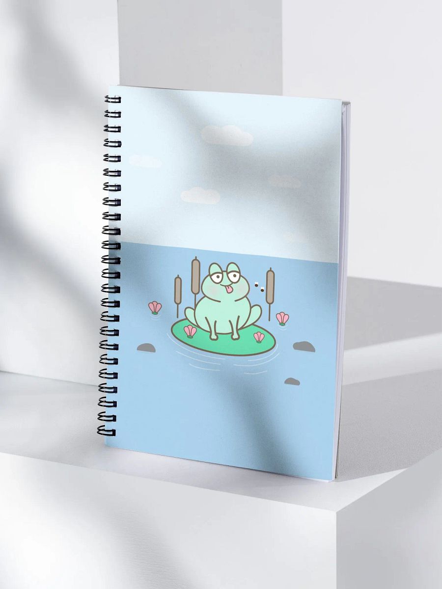 Cute Kawaii Floating Frog Notebook product image (4)