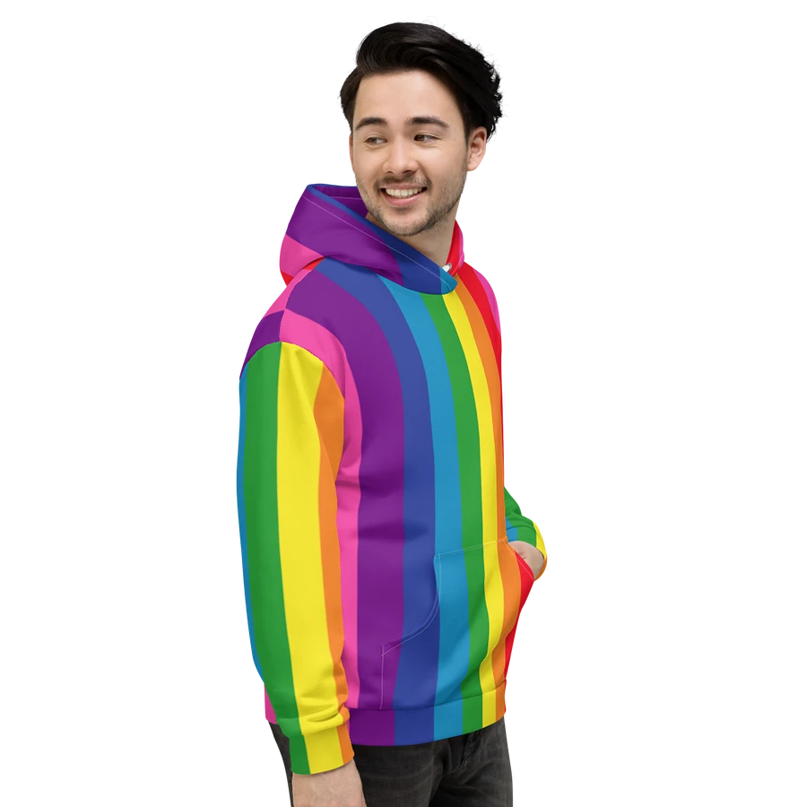 1978 Rainbow Pride Flag = 8-Color - All-Over Print Hoodie product image (9)